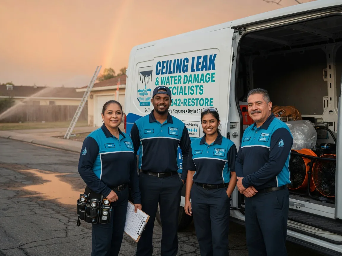 Ceiling Leak Cleanup company in Armstrong, TX