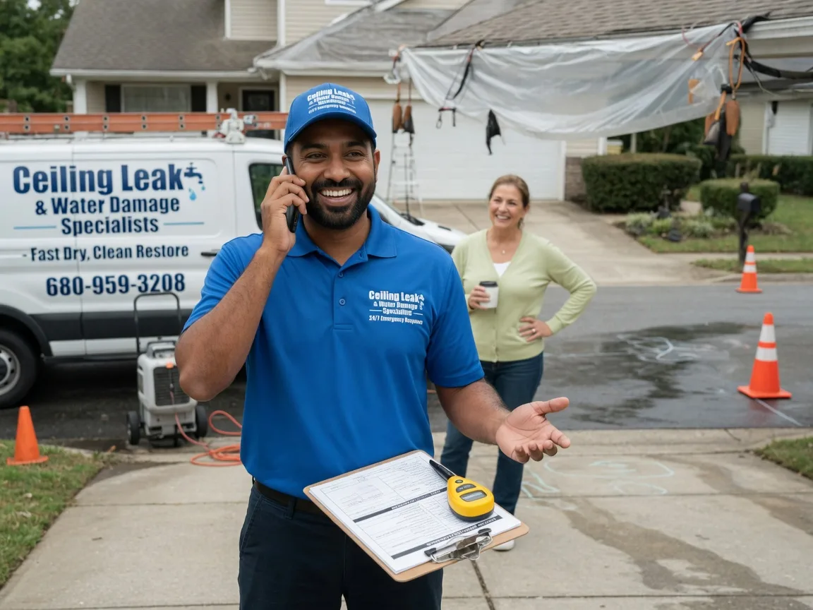 Ceiling Leak Cleanup Armstrong, TX FAQs